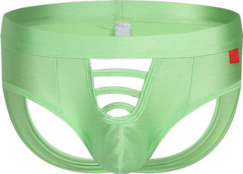 Men S Briefs Underwear Sexy Lingerie Hole In Front Triangle Briefs Open Pouch Comfortable