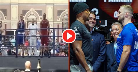 Footage Resurfaces Of Anthony Joshua Otto Wallin Amateur Fight