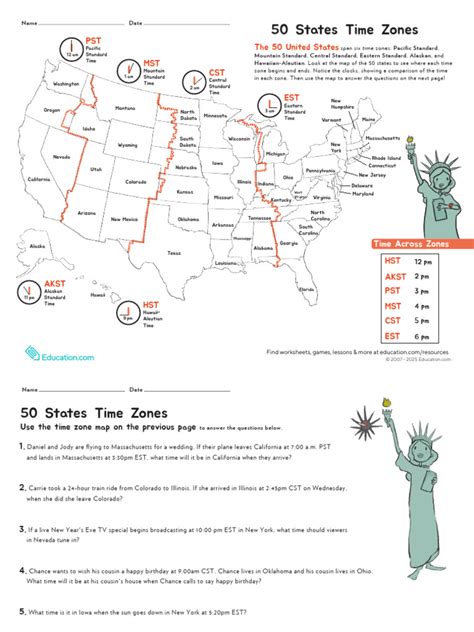 usa-time-zones | PDF | Southern United States | Geography
