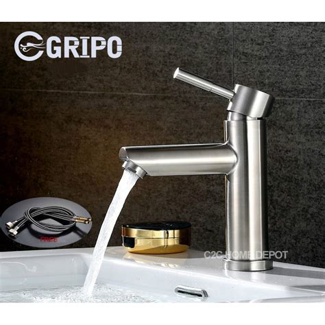 Gripo Sus Stainless Hot And Cold Lavatory Faucet Gp F Shopee Philippines