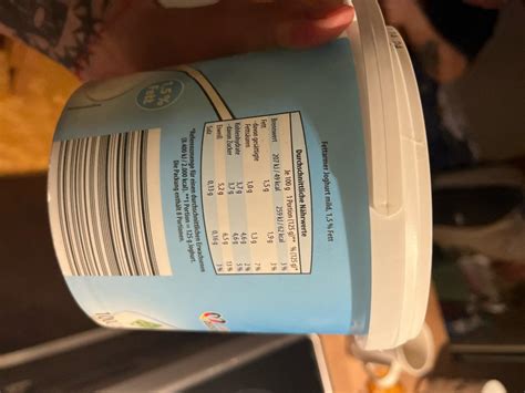Йогурт 1.5% Joghurt Milsani - калорийность, пищевая ценность ⋙ ...