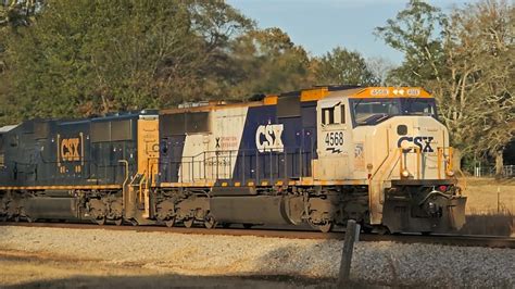 CSX Operation Lifesaver 4568 50th Anniversary M601 Southbound