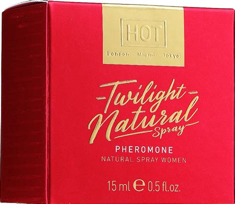 Hot Twilight Pheromone Natural Spray Women Feromonový sprej pro ženy s neutrální vůní Makeup cz