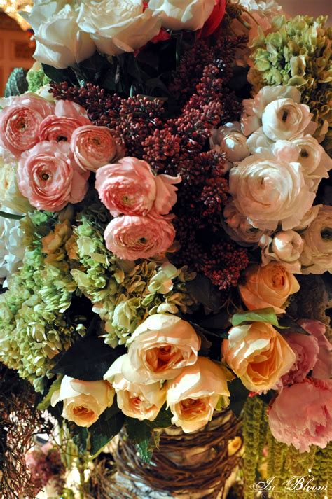 Pure indulgence - flower arrangement from In Bloom, New York