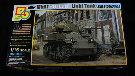 Classy Hobby M5A1 Stuart 1/16 scale kit – Akabasa