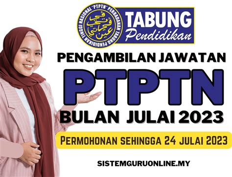 Official Pengambilan Jawatan Kosong Ptptn Tahun