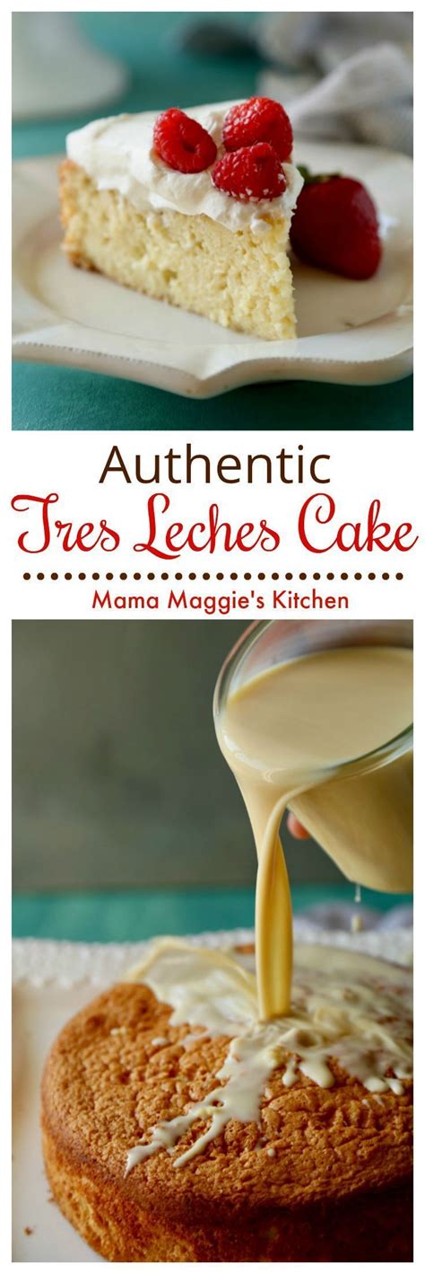 Tres Leches Cake Or Pastel De Tres Leches Is A Traditional Cake From