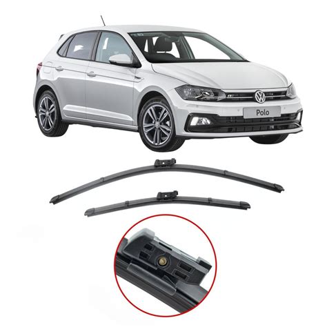 Par Palhetas VW POLO 2017 2018 2019 2020 2021 Limpador De Parabrisa