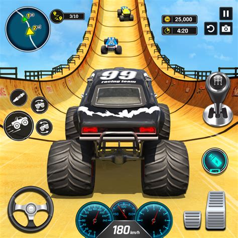 Monster Truck Games Monster Truck Racing Games Big Foot Racing