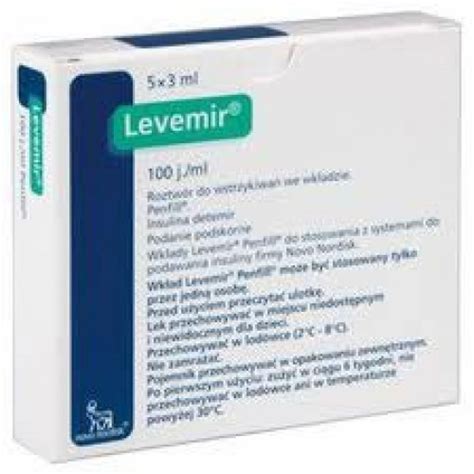 Buy Levemir 100IU Insulin | Pets Drug Mart Canada