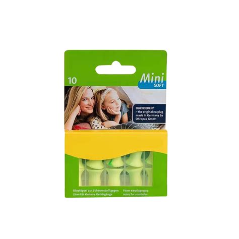 Style Mini Soft Earplugs Anatomically Shaped In Ear Plugs For The