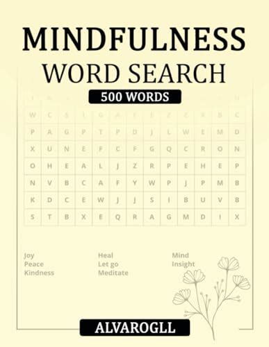 Mindfulness Word Search Calming And Inspirational Word Search For Adults To Relax With More