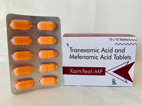 Tranexamic Acid And Mefenamic Acid Tablet At Rs Box In Panchkula