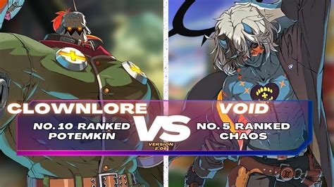 GGST Clownlore 10 Ranked Potemkin Vs Void 5 Ranked Happy Chaos