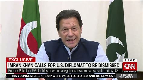 Live Chairman Pti Imran Khan Exclusive Interview On Cnn With Becky