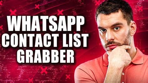 Whatsapp Contact List Grabber How Can I Extract Contacts From