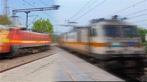 High Speed Action Shridham Sf Express And Andaman Express Skipping