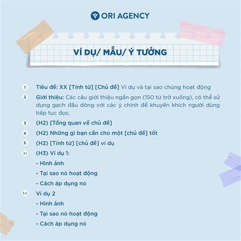 Content Seo Outline Mẫu Cho 5 Loại Bài Đăng Blog Performance Marketing