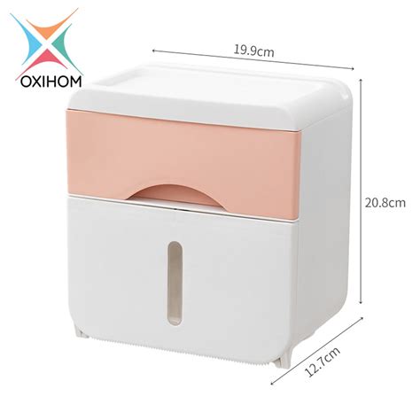 Jual Oxihom Kotak Tempat Tisu Laci Plastik Tempat Tissue Storage HP