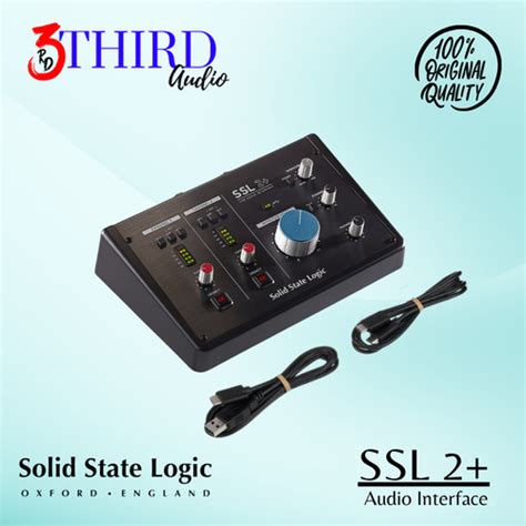 Jual Solid State Logic SSL2+ ssl 2+ ssl 2 + Soundcard USB Original ...