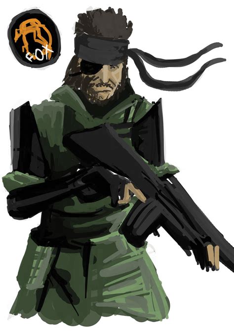 Big Boss- Metal gear solid Peace walker. by DylanInc on DeviantArt