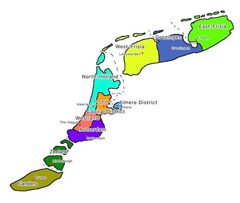 Greater Frisia map (Fictional 2023) by mjg27 on DeviantArt