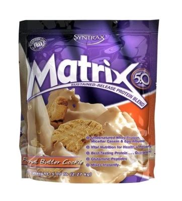 Протеин Syntrax Matrix peanut butter cookie, 2,3 кг : инструкция + цена ...