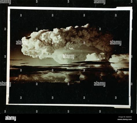 Project Operation Ivy Enewetak Bikini Detonation Mike Cloud Aerial View Photographs Of