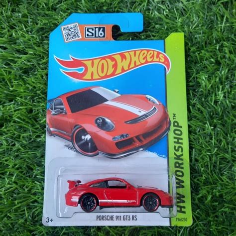 Jual Hot Wheels Porsche Gt Rs Red Akta Shopee Indonesia