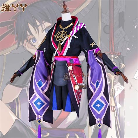 Manya Scaramouche Cosplay Costume Genshin Impact Scaramouche Cosplay