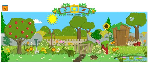 Nick Jr Little Green Fingers Site Behance