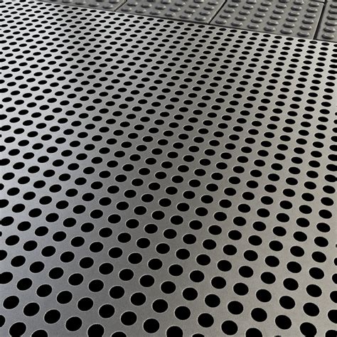 Metal Perforated Texture, Round Large - Poliigon