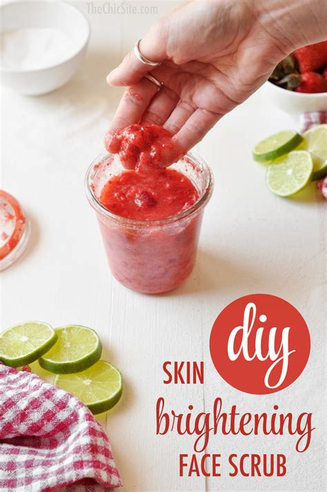 Diy Skin Brightening Face Scrub