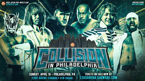 Carte De Njpw Collision In Philadelphia Catch Newz