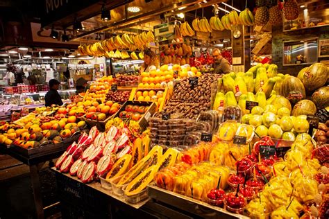 Fruits Display on a Fruit Stand · Free Stock Photo