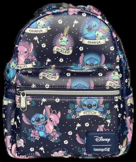 Loungefly Lilo Et Stitch Disney Mini Sac Dos Stitch Tatouages Pas