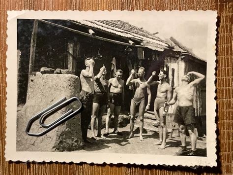 WEHRMACHT SOLDATEN NACKT Naked Nude 9x6 Original Foto 2 WK WW2 EUR 1 00 PicClick DE