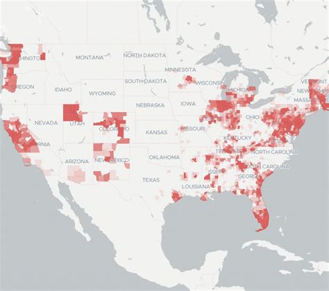 Frontier Communications Availability Areas & Coverage Map | Decision ...