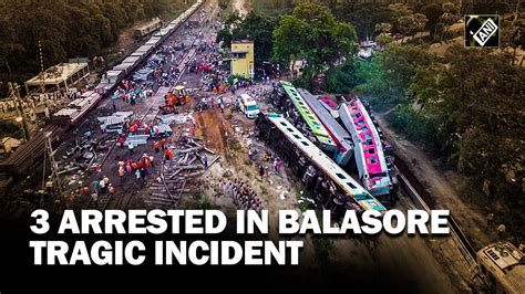 Cbi Arrests Three Railway Employees In Balasore Train Accident Youtube