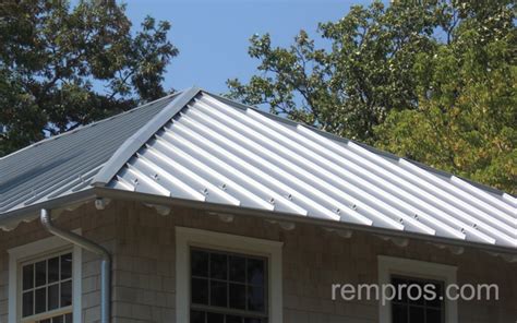 Standing seam metal roof