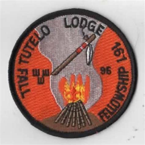 Fall Fellowship Tutelo Lodge Oa Patch Blue Ridge Mountains