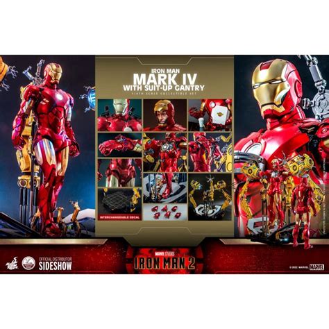Jual Hot Toys Qs Ironman Mark Iv With Suit Up Gantry Shopee Indonesia