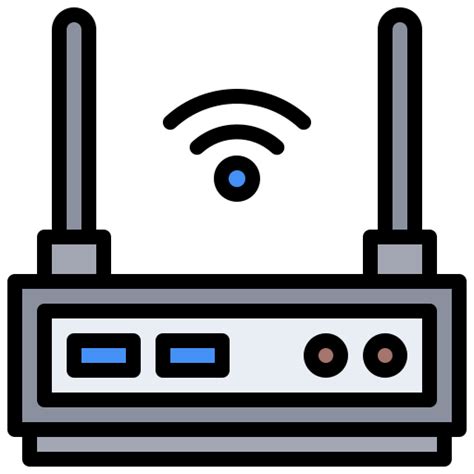 Router Generic Outline Color Icon