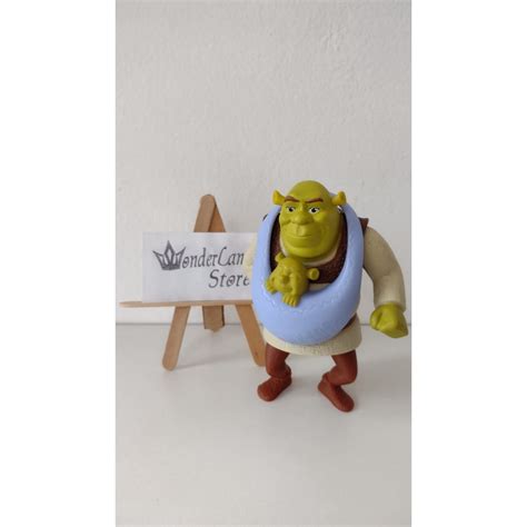 Boneco Shrek Ogro Verde Pai Guerreiro Shurek Sherek Mcdonalds Mcd