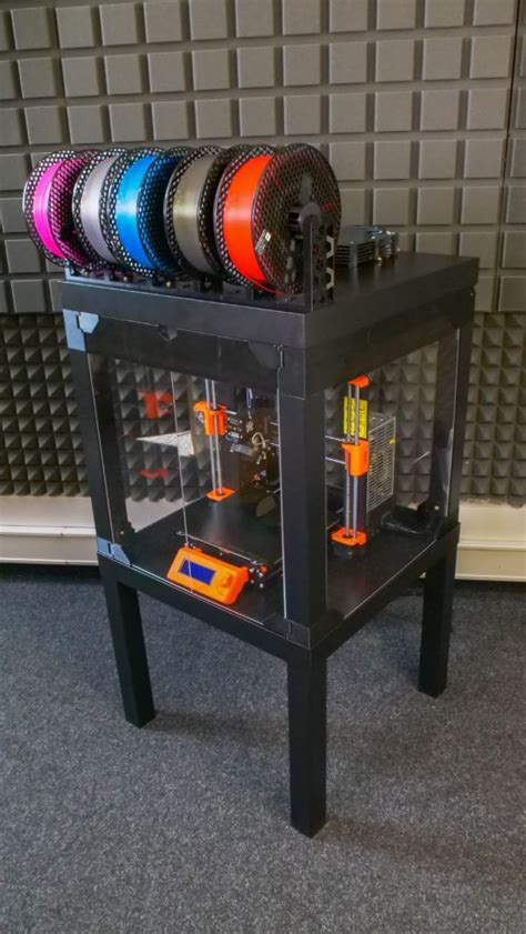 Jak vyrobit box na 3D tiskárnu Original Prusa i3 s MMU2S - kompletní ...