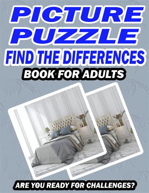 Buy Picture Puzzle Find The Differences Book For Adultes Welcome To