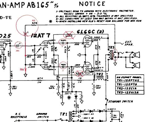 Unveiling The Secrets Of Fender Bassman Ab165 Schematic