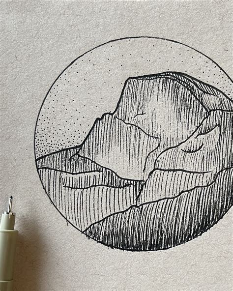 Special Order Half Dome Tattoo Design By Hinterlandartist On Deviantart