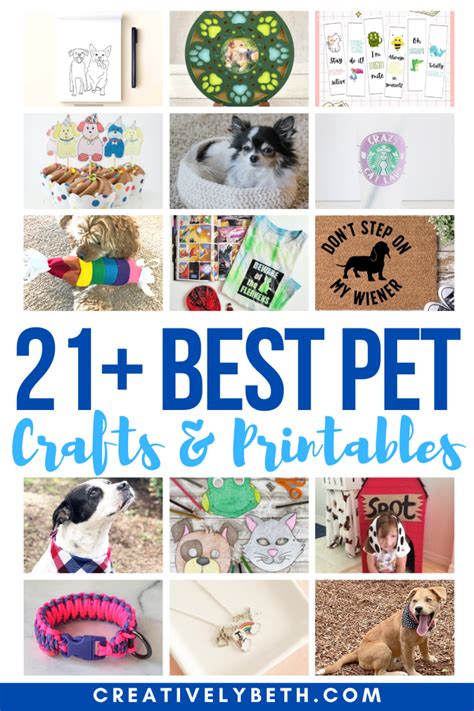 21 Of The Best Pet Crafts Diys And Printables