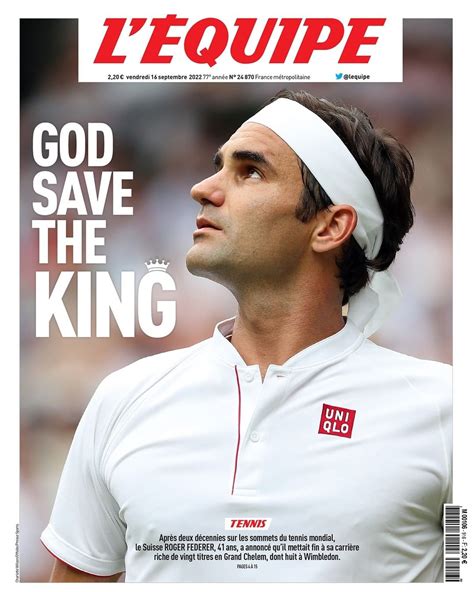 Federer fait la couverture des journaux du monde après sa retraite